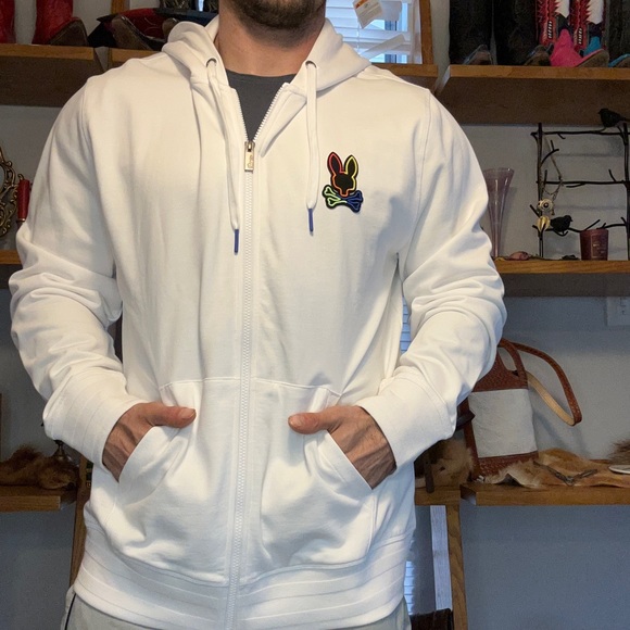 New Psycho Bunny Streetwear Gothic Sweatshirt - Picture 11 of 12